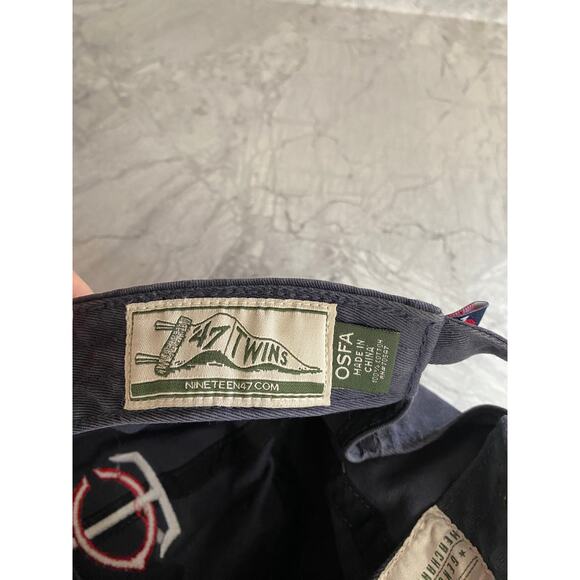 Minnesota Twins Faded Blue '47 Brand Strapback Hat - Picture 7 of 9